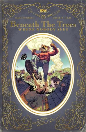 Beneath the Trees Where Nobody Sees issue 4-D Riley Rossmo Exclusive Foil Cover 1/500