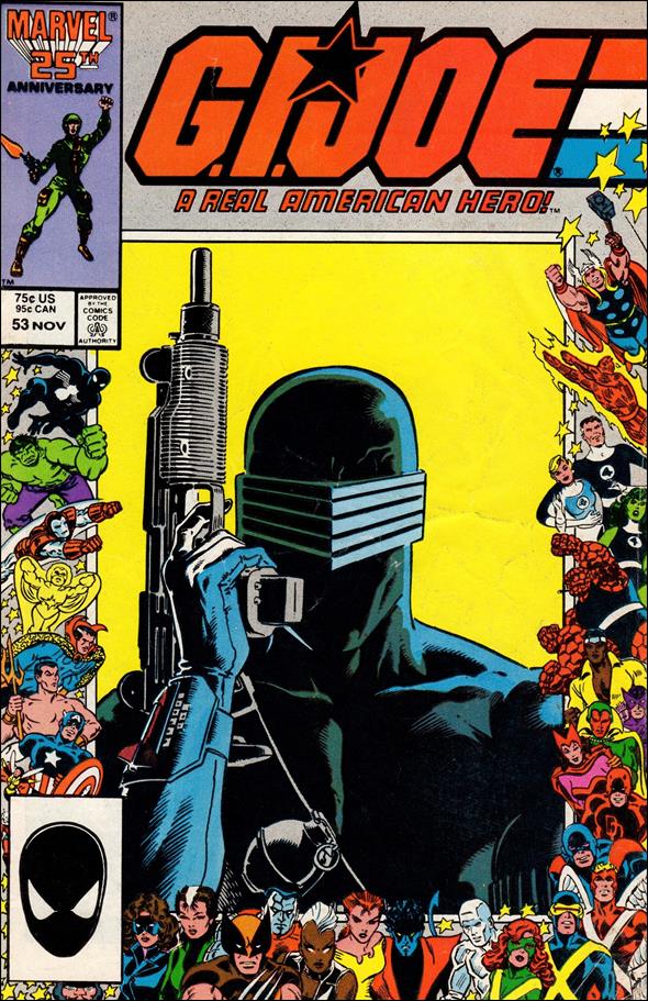 G.I. Joe: A Real American Hero issue 53-B (2nd Printing)