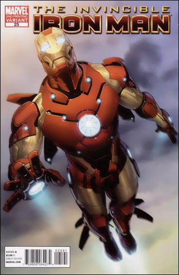 Invincible Iron Man (2008) issue 25-H 2nd Printing