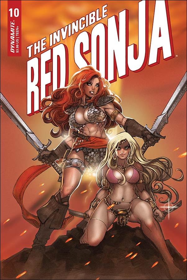 Invincible Red Sonja issue 10-J Moritat Cover