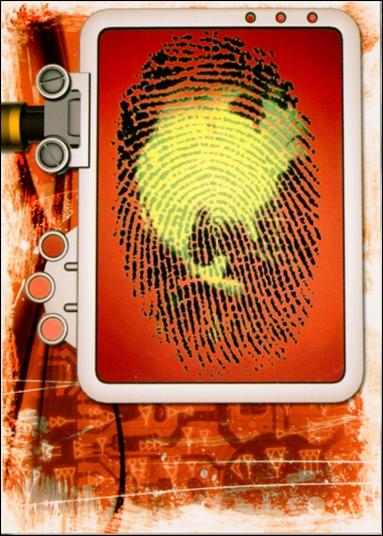Conspiracy Files of Dean Haglund (Fingerprint Subset) card FP-5