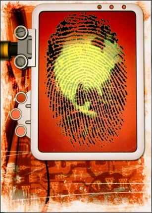 Conspiracy Files of Dean Haglund (Fingerprint Subset) card FP-5