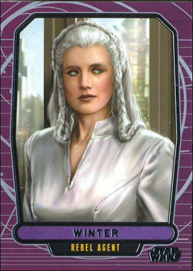 Star Wars Galactic Files (Base Set) card 205 Winter Rebel Agent