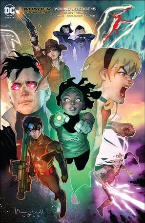 Young Justice (2019) issue 15-B Ben Caldwell Cover