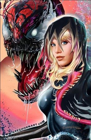 King in Black: Gwenom vs Carnage issue 1-H Greg Horn Virgin Portrait Cover