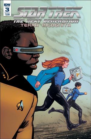 Star Trek: The Next Generation: Terra Incognita issue 3 Tony Shasteen Cover