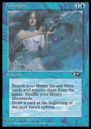 Magic the Gathering: Alliances (Base Set) card 29 Foresight