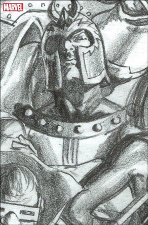 Scarlet Witch (2023) issue 4-G Alex Ross 1:100 Magneto Virgin Sketch Cover
