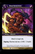 World of Warcraft: March of the Legion (Base Set) card 111 Soul Inversion