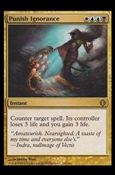 Magic the Gathering: Shards of Alara (Base Set) card 183 Punish Ignorance
