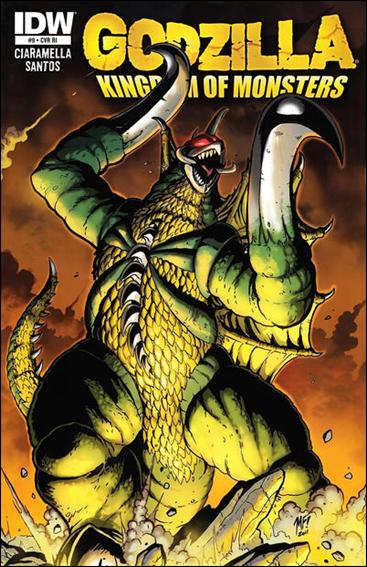 Godzilla: Kingdom of Monsters issue 9-B Matt Frank Cover
