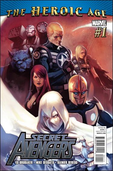 Secret Avengers (2010) issue 1 Marko Djurdjevic Cover