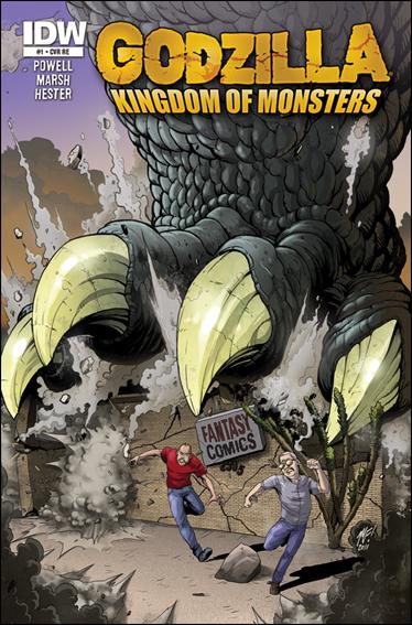 Godzilla: Kingdom of Monsters issue 1-PN Fantasy Comics Cover 1/500