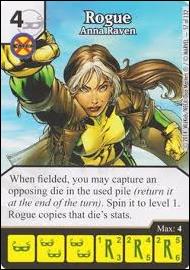 Marvel Dice Masters Avengers vs. X-Men  card 57 Rogue: Anna Raven