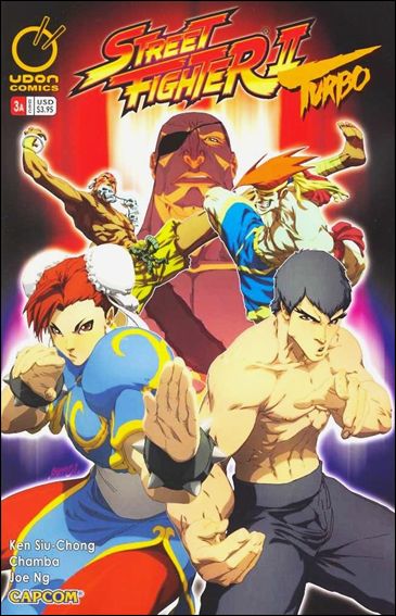 Street Fighter II Turbo issue 3 Jeffrey "Chamba" Cruz Cover