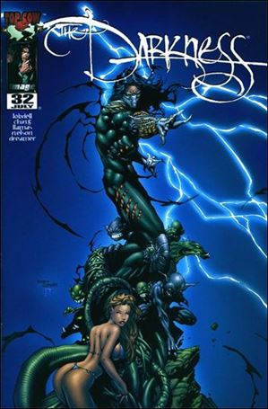 Darkness (1996) issue 32-B David Finch Blue Tempest Standard Cover 1/4000