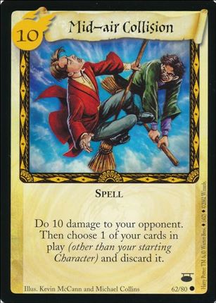 Harry Potter: Diagon Alley (Base Set) card 62 Mid-air Collision