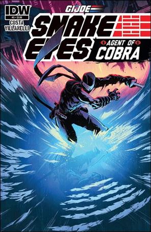 G.I. Joe: Snake Eyes, Agent of Cobra issue 3 Paolo Villanelli Cover