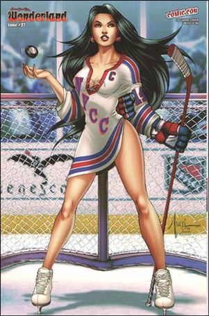 Grimm Fairy Tales Presents Wonderland issue 27-D Billy Tucci New York Comic Comic Con Cover 1/500