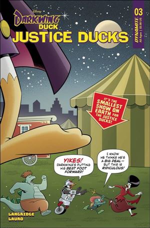 Justice Ducks issue 3-B Roger Langridge Cover