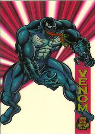 Marvel Universe: Series 5 (Suspended Animation Subset) card 8 Venom