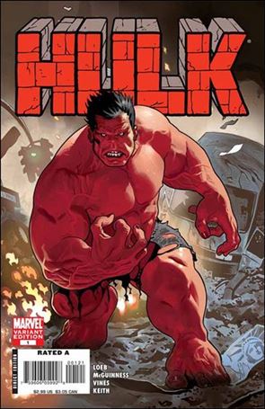 Hulk (2008)  issue 1-B Daniel Acuna 1:20 Cover