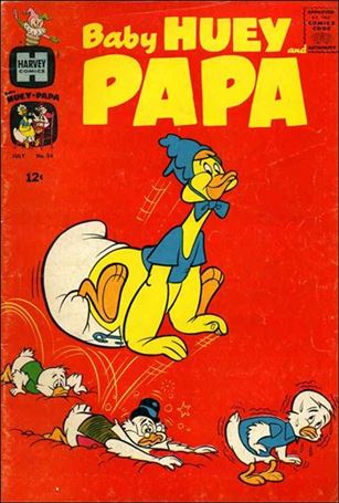 Baby Huey and Papa issue 24