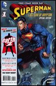 Superman: The Last Son of Krypton FCBD Special Edition issue 1-F Earth-2 Cover