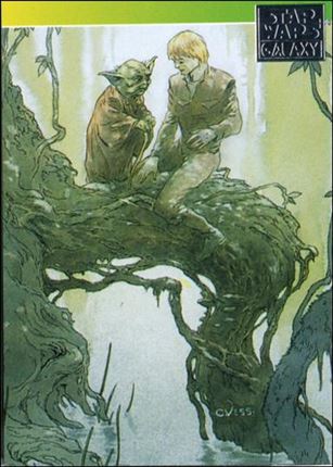 Star Wars Galaxy: Series 1 (Factory Base Set) card 134 Charles Vess