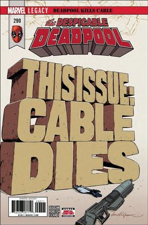 Despicable Deadpool issue 290 David Lopez Cover