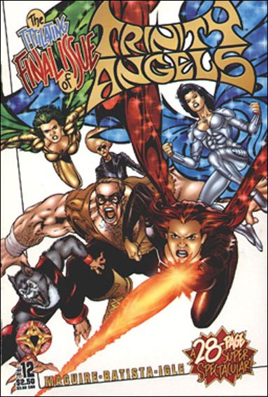 Trinity Angels issue 12 Wraparound Cover