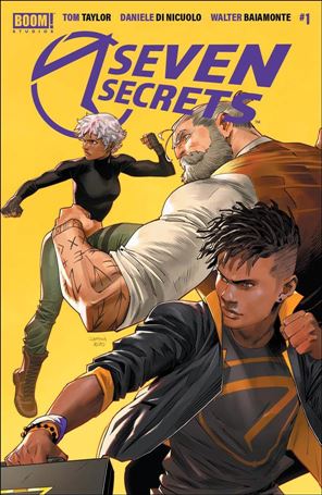 Seven Secrets issue 1-P Dan Mora Cover (2nd Printing)