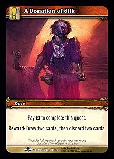 World of Warcraft: Through the Dark Portal (Base Set) card 314 A Donation of Silk