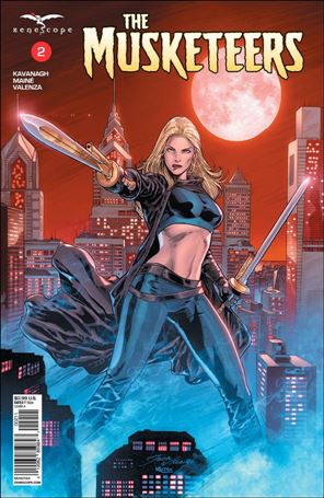 Musketeers issue 2 Igor Vitorino Cover