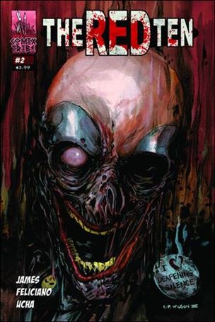 Red Ten issue 2 C.P. Wilson III Cover