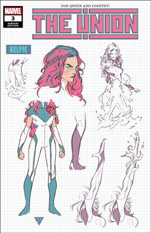Union (2021) issue 3-C R.B. Silva 1:10 Design Cover