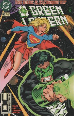 Green Lantern (1990) issue 65-B DC Universe UPC (2nd Printing)