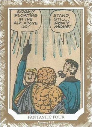 Marvel Beginnings: Series 3 (Ultimate Panel Focus Cut-Comic Subset) card UM-27 Fantastic Four #5 1/59