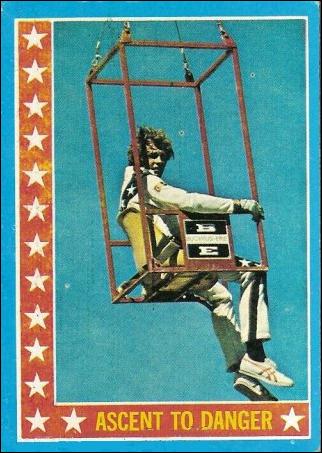 Evel Knievel (Base Set) card 52 Ascent to Danger