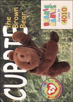 Beanie Babies Series 2 (Base Set) card 164 Cubbie the Brown Bear