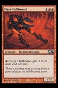 Magic the Gathering: 2012 Core Set (Base Set) card 130 Fiery Hellhound