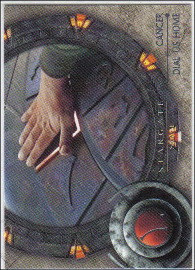 Stargate SG-1: Season 4 (Dial-Us-Home Subset) card D4 Cancer