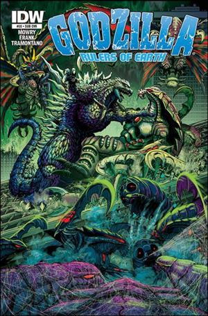 Godzilla: Rulers of the Earth issue 20-B Jeff Zornow Subscription Cover