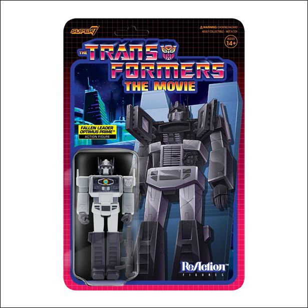 ReAction: Transformers figure 26 Fallen Leader Optimus Prime