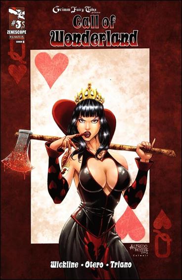 Grimm Fairy Tales Presents Call of Wonderland issue 3-B Alfredo Reyes Cover