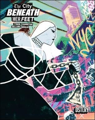 City Beneath Her Feet issue 2-D Caspar Wijngaard 1:25 Cardstock Wraparound Cover