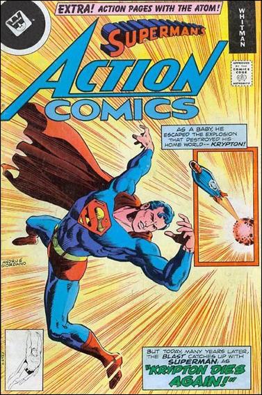 Action Comics (1938) issue 489-B Whitman Cover