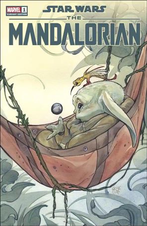 Star Wars: The Mandalorian Season 2 issue 1-W Peach Momoko Trinity Comics/SDCC Cover