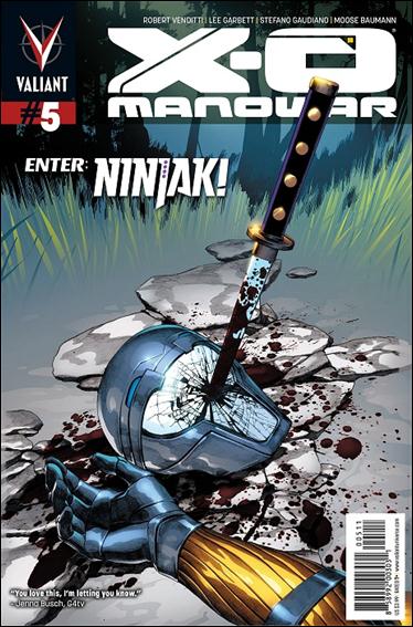 X-O Manowar (2012)  issue 5 Mico Suayan Cover