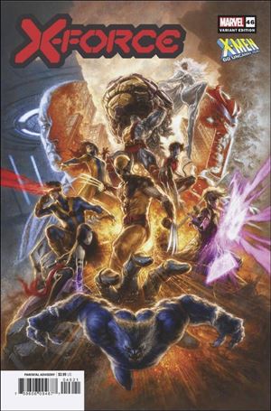 X-Force (2020) issue 46-B Mauro Cascioli X-Men 60th Anniversary Cover